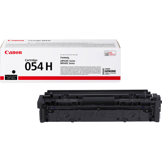 Cartouche de toner haut rendement Canon 054 H, noir