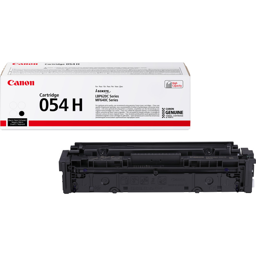 Cartouche de toner haut rendement Canon 054 H, noir