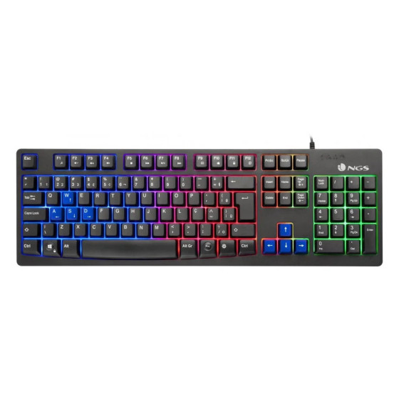 Clavier gamer avec touches retro-éclairées NGS (GKX-300)(AZERTY)
