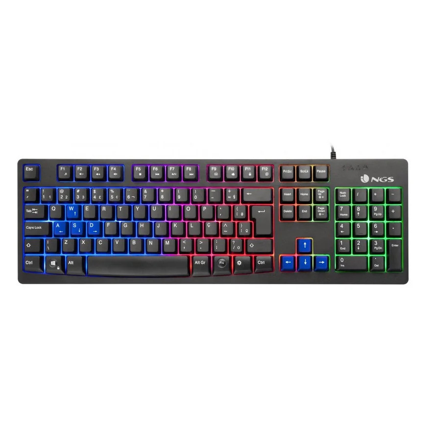 Clavier gamer avec touches retro-éclairées NGS (GKX-300)(AZERTY)