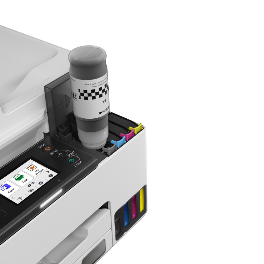Imprimante jet d'encre MegaTank multifonction rechargeable couleur sans fil Canon MAXIFY GX2050