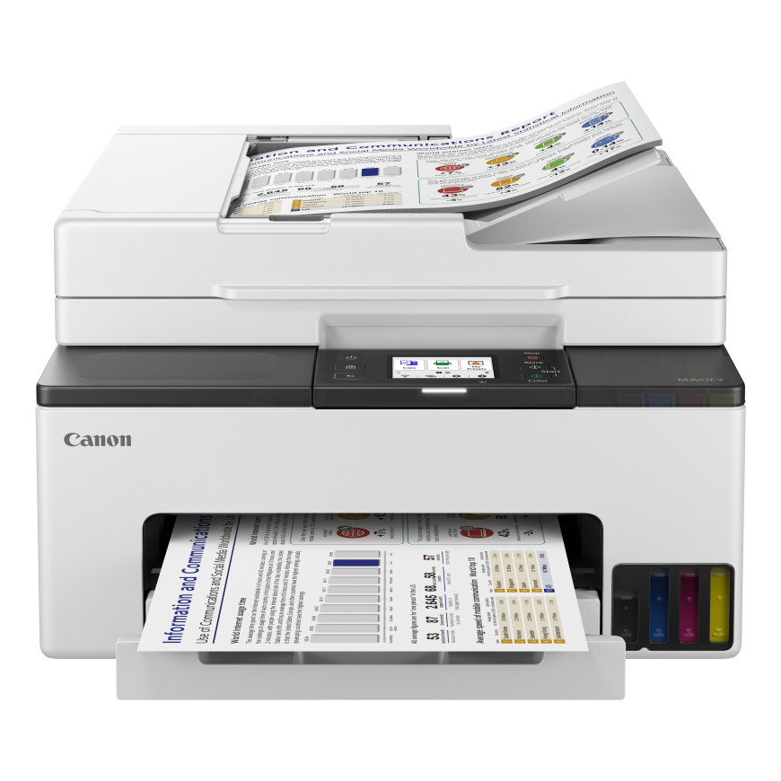 Imprimante jet d'encre MegaTank multifonction rechargeable couleur sans fil Canon MAXIFY GX2050