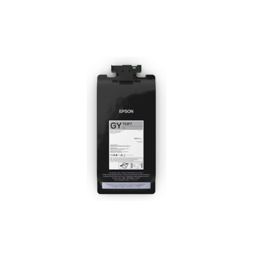 Epson P-Series Gray IIPS Ink 1600ml – Encre pour impression professionnelle (C13T53F700)