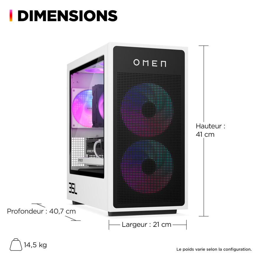 Tour Gaming OMEN 35L GT16-0478nf - NVIDIA® GeForce RTX™ 5080