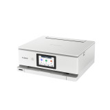 Imprimante photo jet d'encre couleur multifonction sans fil Canon PIXMA TS8751, blanche