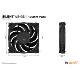 be quiet! Silent Wings 4 120mm PWM