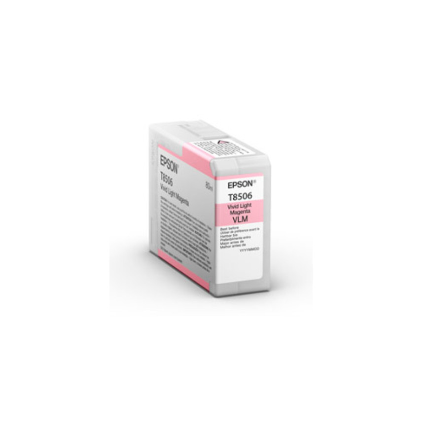 Epson T85060N – Encre magenta clair UltraChrome HD 80ml (C13T85060N)