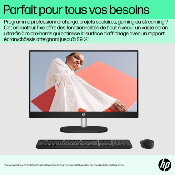 PC tout-en-un HP 24-cr0034nf