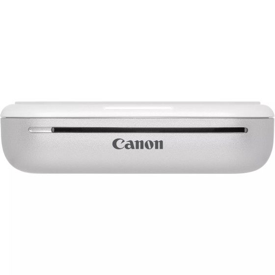 Imprimante photo couleur portable Canon Zoemini 2, blanc + papier photo autocollant ZINK™ 5 × 7,6 cm (20 feuilles) + papier auto