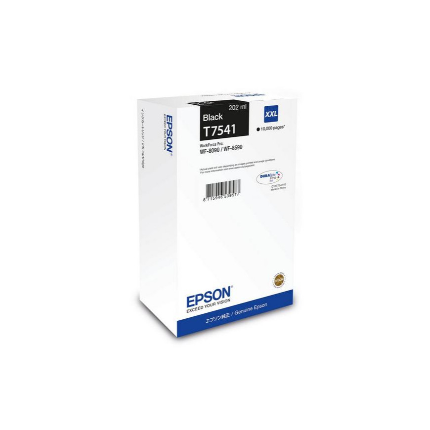 Cartouche d'encre Epson WF-8090 / WF-8590 – noire XXL DURABrite™ Pro (C13T75414N)