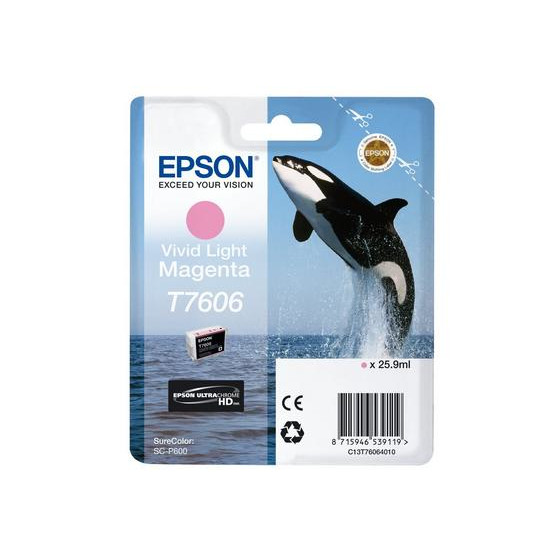 Epson T7606 – Encre Vivid Magenta (C13T76064N10)
