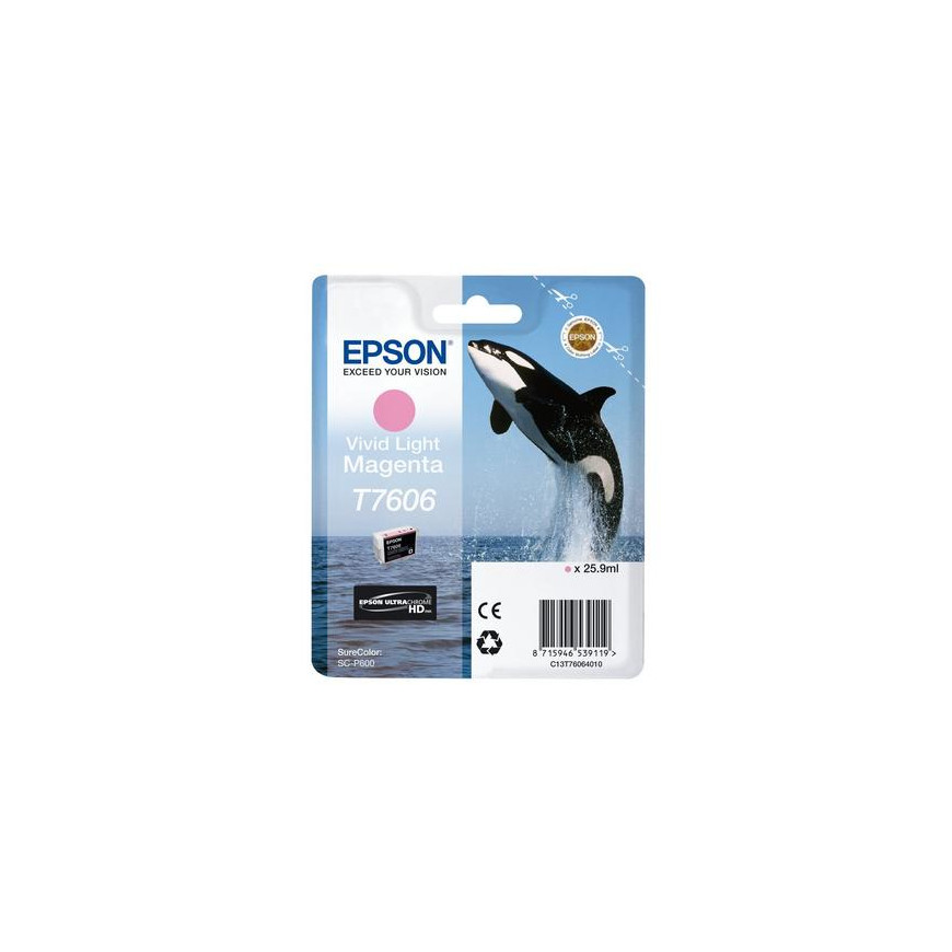 Epson T7606 – Encre Vivid Magenta (C13T76064N10)