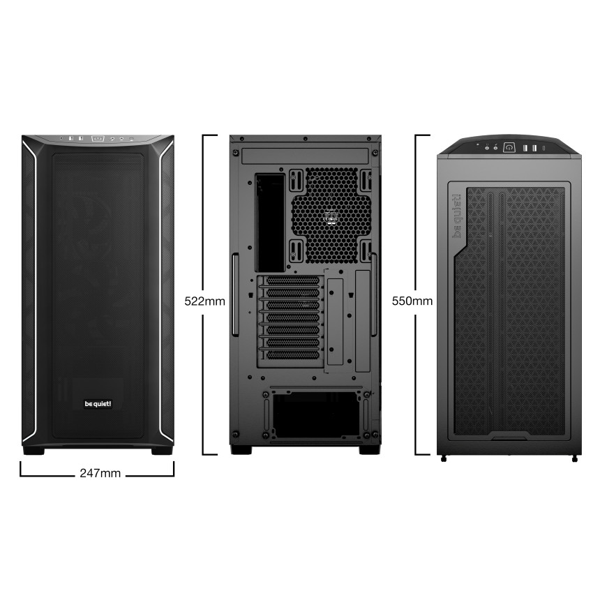 be quiet! Shadow Base 800 DX - Noir
