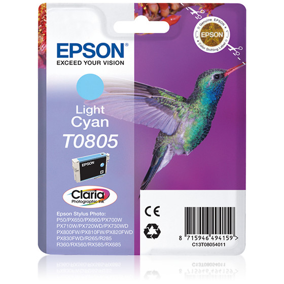 Cartouche d'encre Epson T0805 – Claria Cc (C13T08054021)