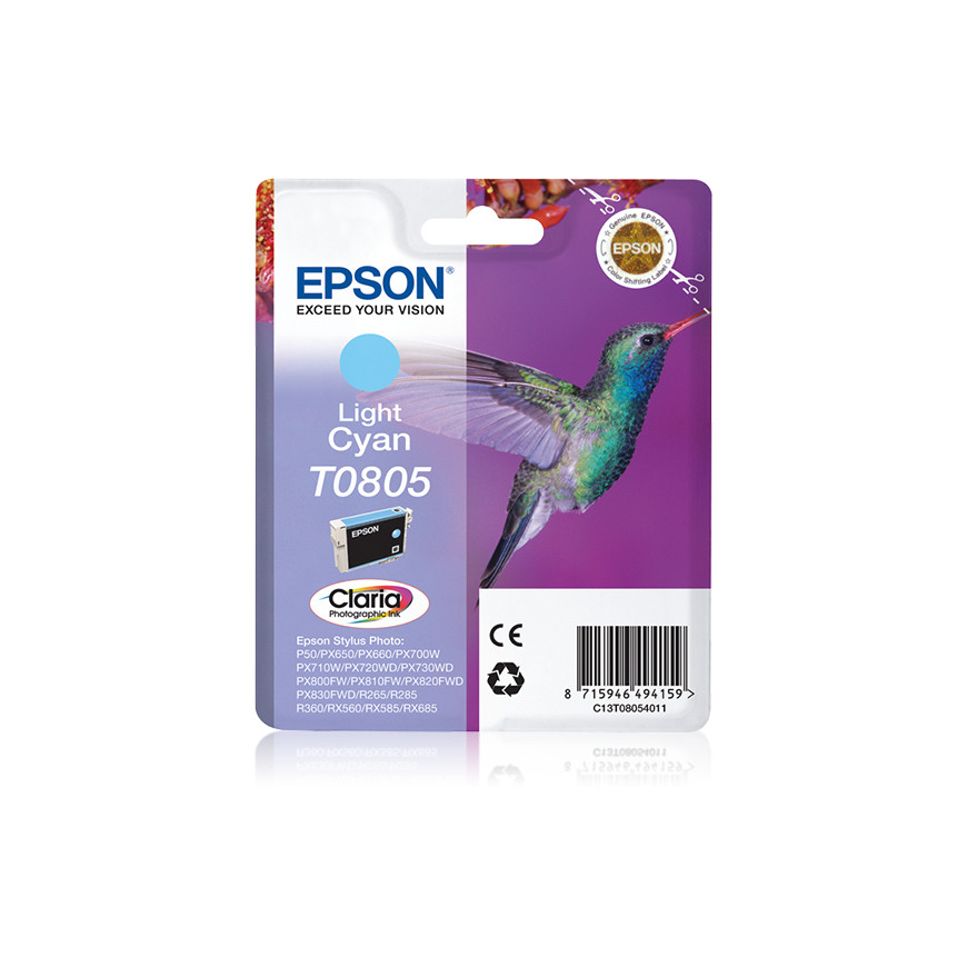 Cartouche d'encre Epson T0805 – Claria Cc (C13T08054021)
