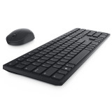 Clavier et souris Dell Pro - KM5221W - États-Unis international (QWERTY) - noir