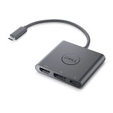Adaptateur Dell USB-C vers HDMI/DP avec passerelle d’alimentation