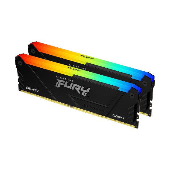 Kingston FURY Beast RGB 16 Go (2 x 8 Go) DDR4 3600 MHz CL17