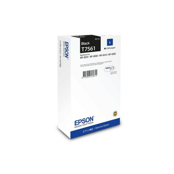 Cartouche d'encre Epson T7561 – DURABrite™ Pro noire L (C13T75614N)