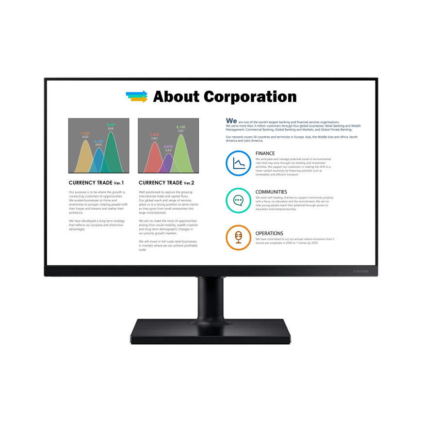 Samsung 27" LED - F27T450FQR