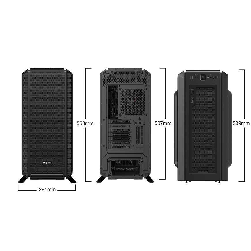 be quiet! Silent Base 802 (Noir)