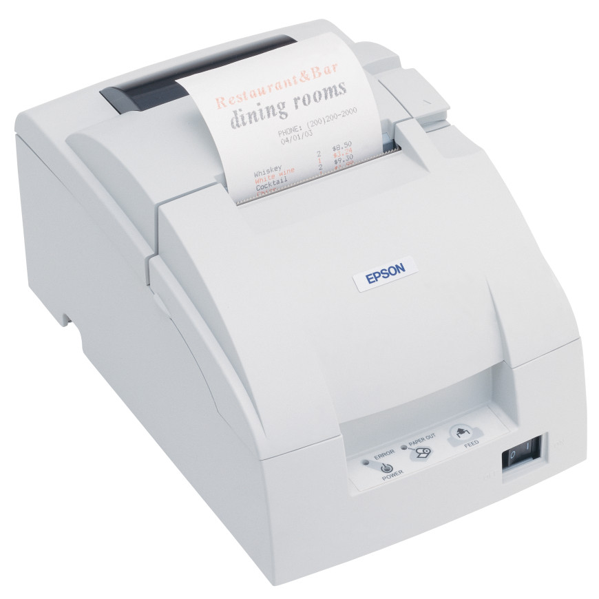 Imprimante matricielle Epson TM-U220B – avec massicot et interface Ethernet (C31C514007A3)