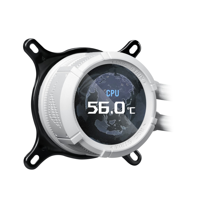ASUS ROG Strix LC III 360 ARGB LCD White