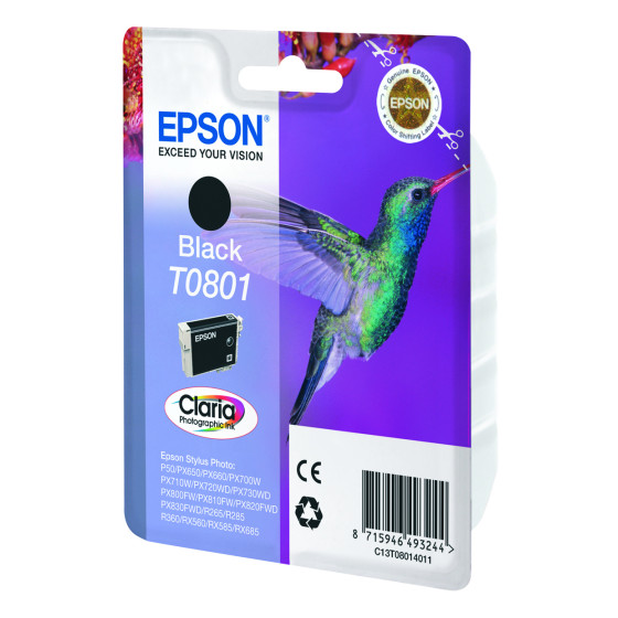 Cartouche d'encre Epson T0801 – Claria N (C13T08014011)