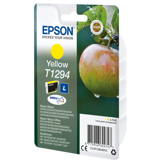 Epson T1294 – Encre jaune DURABrite Ultra (C13T12944012)