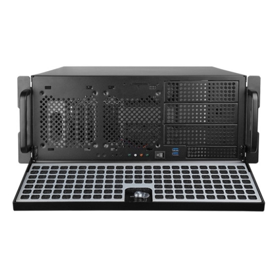 Chieftec Boîtier 19" rackable 4U profondeur 480 mm