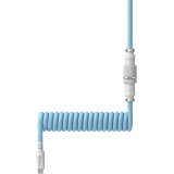 Câble torsadé USB-C HyperX bleu clair-blanc