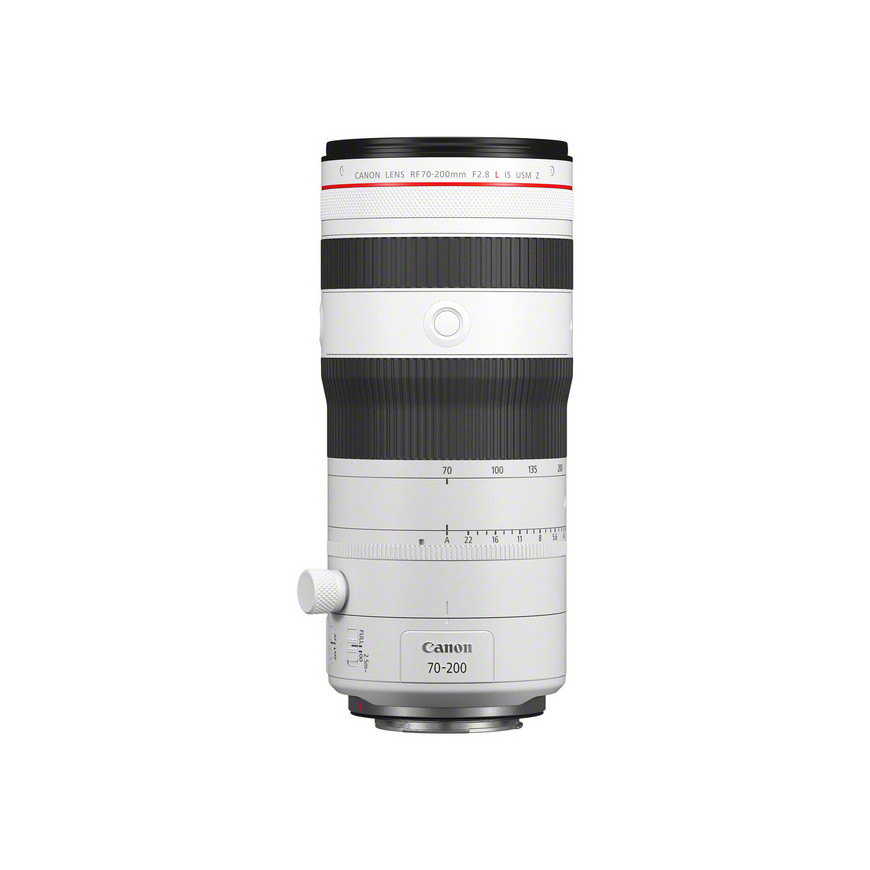 Objectif Canon RF 70-200mm F2.8L IS USM Z, Blanc