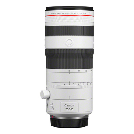 Objectif Canon RF 70-200mm F2.8L IS USM Z, Blanc