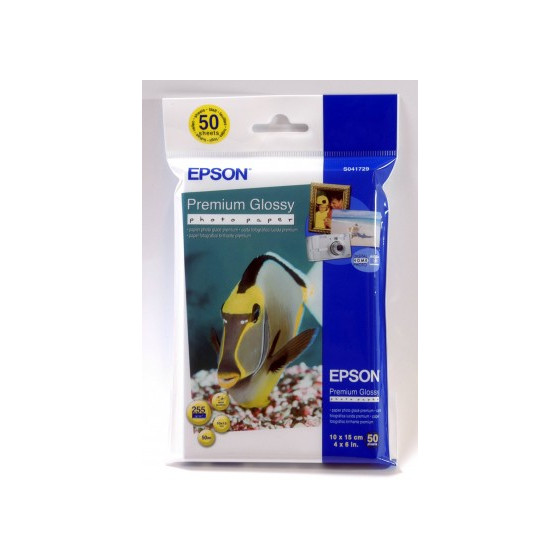 Epson Premium Glossy Photo Paper - Papier photo brillant 10x15cm (C13S041729)