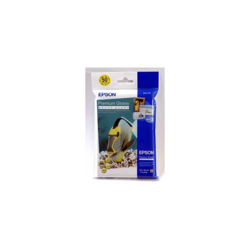 Epson Premium Glossy Photo Paper - Papier photo brillant 10x15cm (C13S041729)