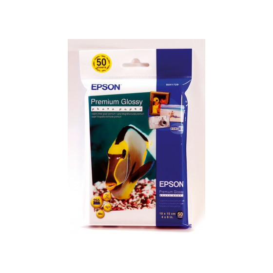 Epson Premium Glossy Photo Paper - Papier photo brillant 10x15cm (C13S041729)
