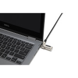 Câble de sécurité Kensington N17 ultra-fin à combinaison pour encoches Wedge (K68008EU)