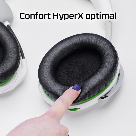 Casque filaire HyperX CloudX Stinger II - Blanc - Xbox
