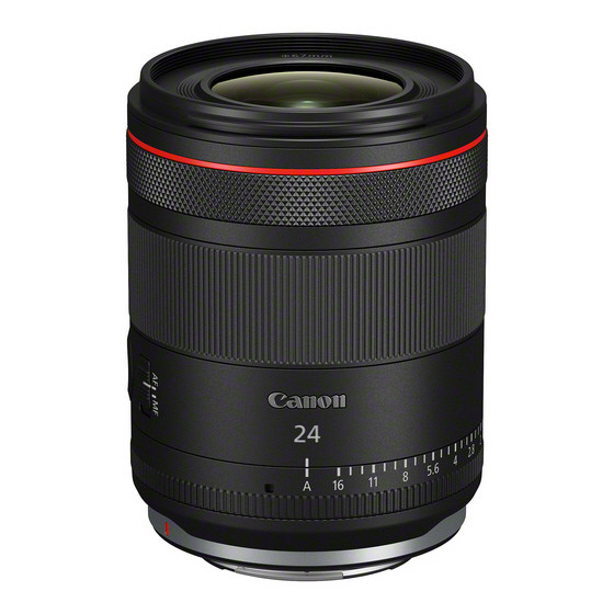 Objectif Canon RF 24mm F1.4L VCM