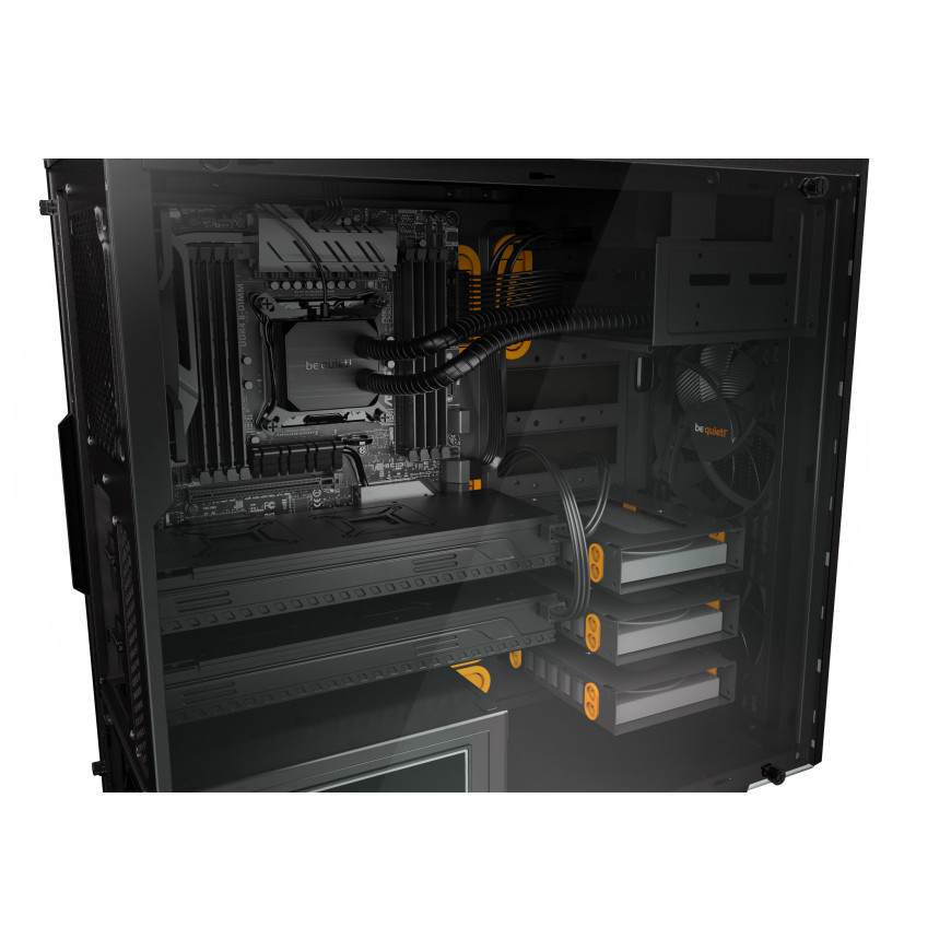 be quiet! Pure Base 600 Window Orange