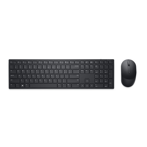 Clavier et souris Dell Pro - KM5221W - États-Unis international (QWERTY) - noir - (RTL BOX)