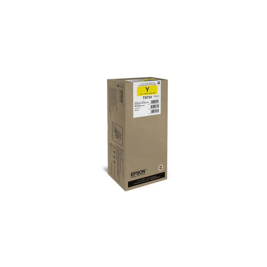 Epson WorkForce Pro WF-C869R – Unité d'alimentation en encre jaune XL (C13T97340N)