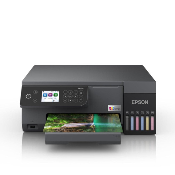 Imprimante photo Epson EcoTank L8100 – A4 rapide avec réservoir d’encre (C11CK94401)