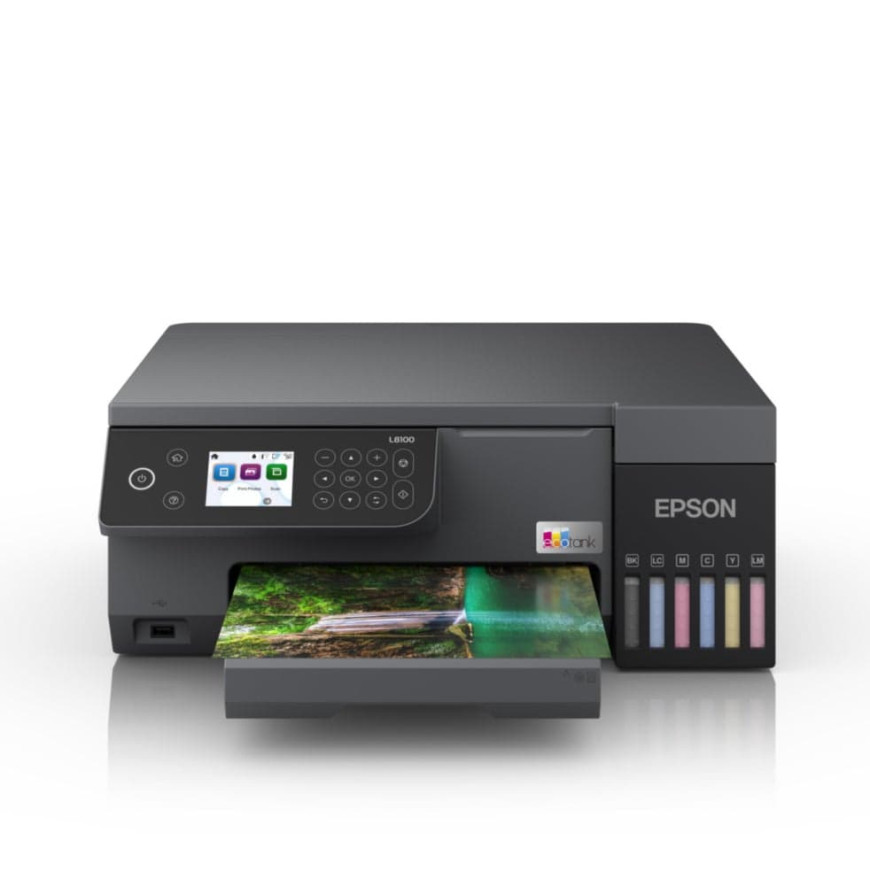 Imprimante photo Epson EcoTank L8100 – A4 rapide avec réservoir d’encre (C11CK94401)