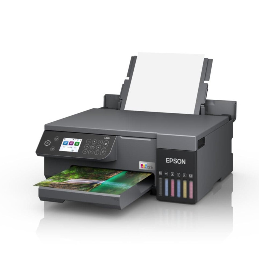 Imprimante photo Epson EcoTank L8100 – A4 rapide avec réservoir d’encre (C11CK94401)