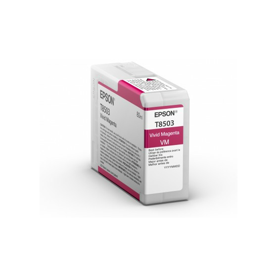 Epson T85030N – Encre Vivid Magenta UltraChrome HD 80ml (C13T85030N)