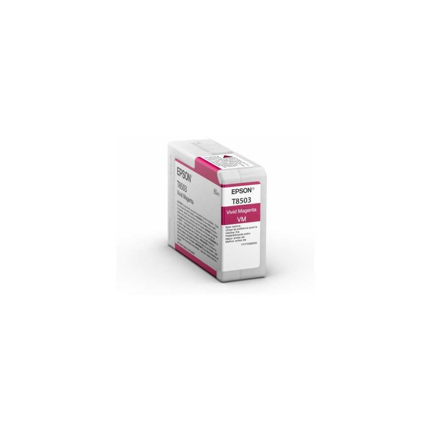 Epson T85030N – Encre Vivid Magenta UltraChrome HD 80ml (C13T85030N)
