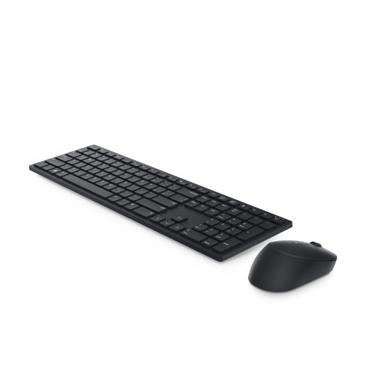 Clavier et souris Dell Pro - KM5221W - États-Unis international (QWERTY) - noir - (RTL BOX)