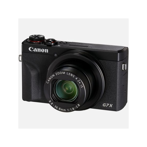 Appareil photo compact Canon PowerShot G7 X Mark III, noir