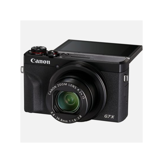 Appareil photo compact Canon PowerShot G7 X Mark III, noir